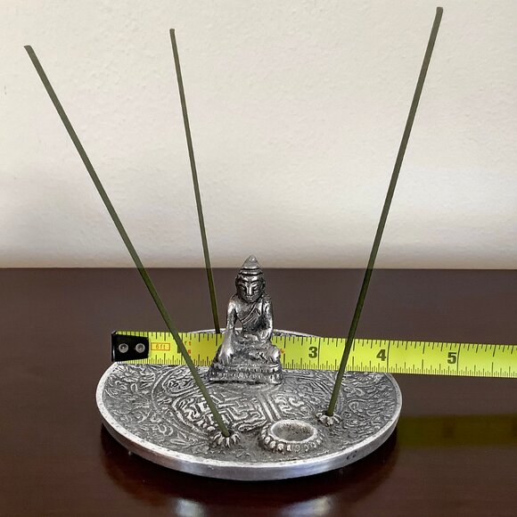 Preowned Singing Bowl with Incense Box and Burners - Picture 11 of 12